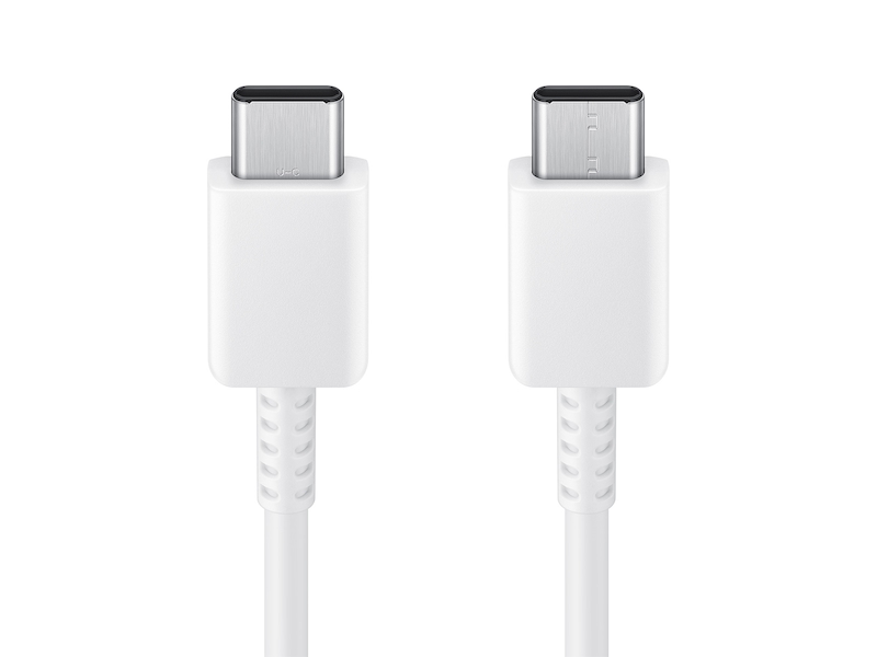 1.8m USB-C to USB-C Cable 3A, White