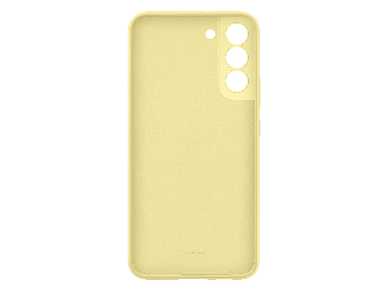 Thumbnail image of Galaxy S22+ Silicone Cover, Butter Yellow