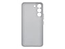 Thumbnail image of Galaxy S22 Leather Cover, Light Gray