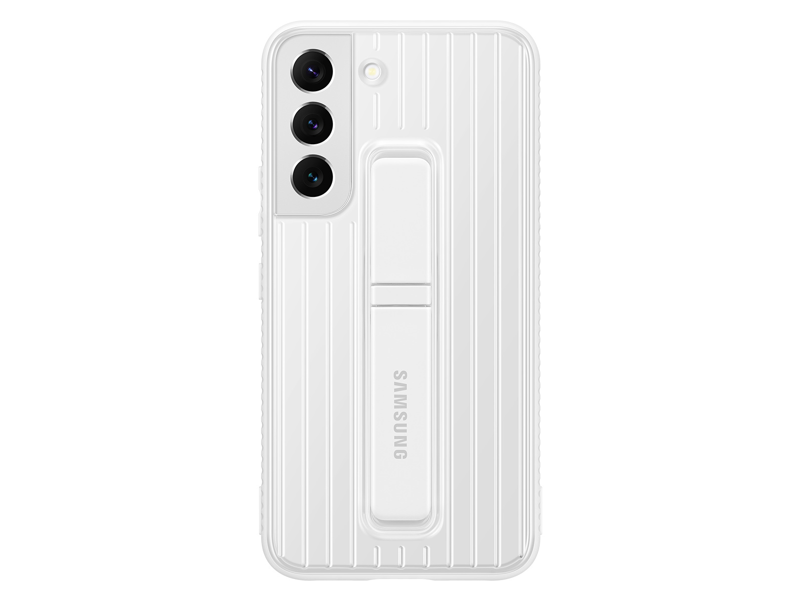 Galaxy S22 Protective Standing Cover, White
