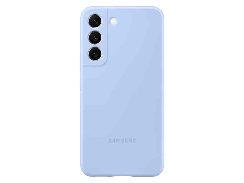 Galaxy S22 Silicone Cover, Arctic Blue