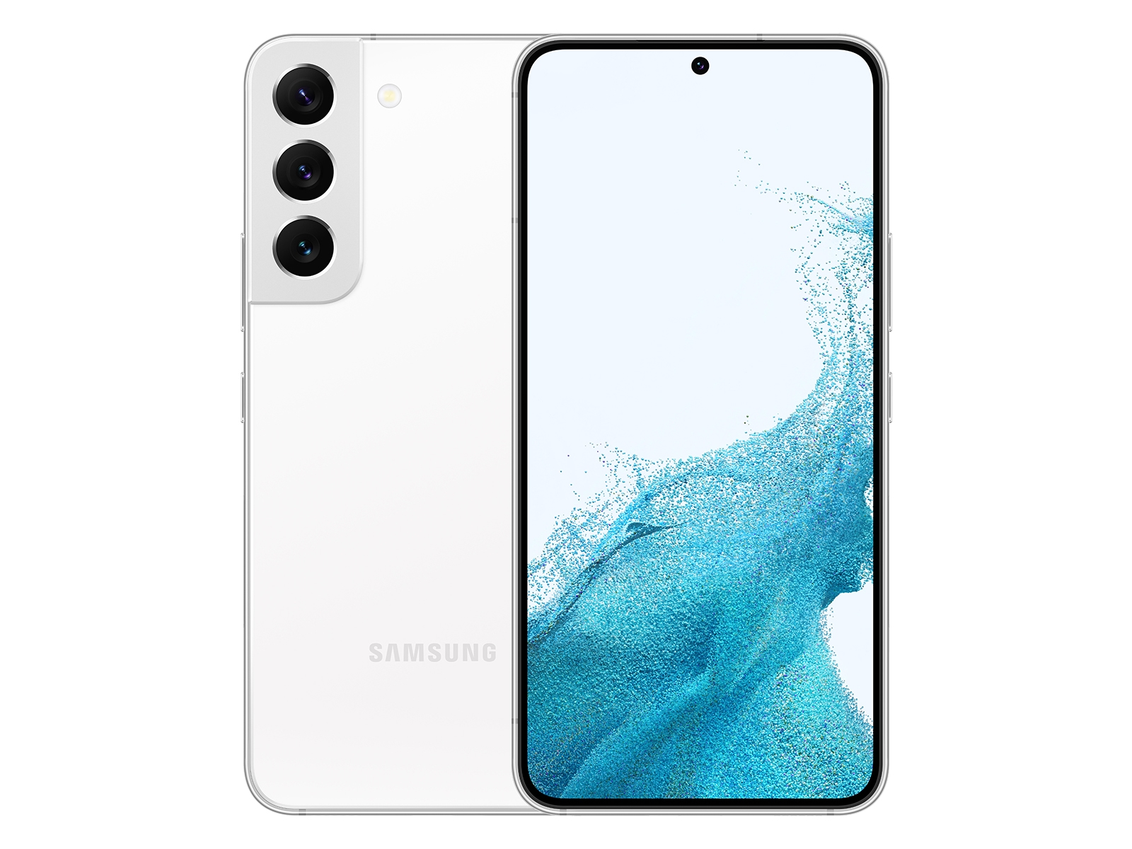 Samsung Galaxy S22, 128GB in Phantom White with 24 Monthly Payments (Verizon)(SM-S901UZWAVZW_installment)