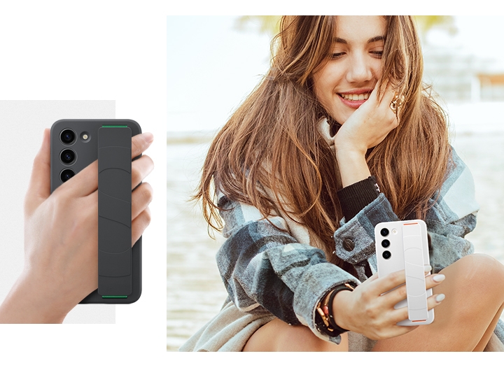 Samsung Galaxy S23 Silicone Grip Case White EF-GS911TWEGUS - Best Buy