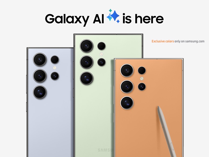 Galaxy S24 Ultra (5G) 12Go 512 Go, Ambre Titane, Débloqué - Samsung