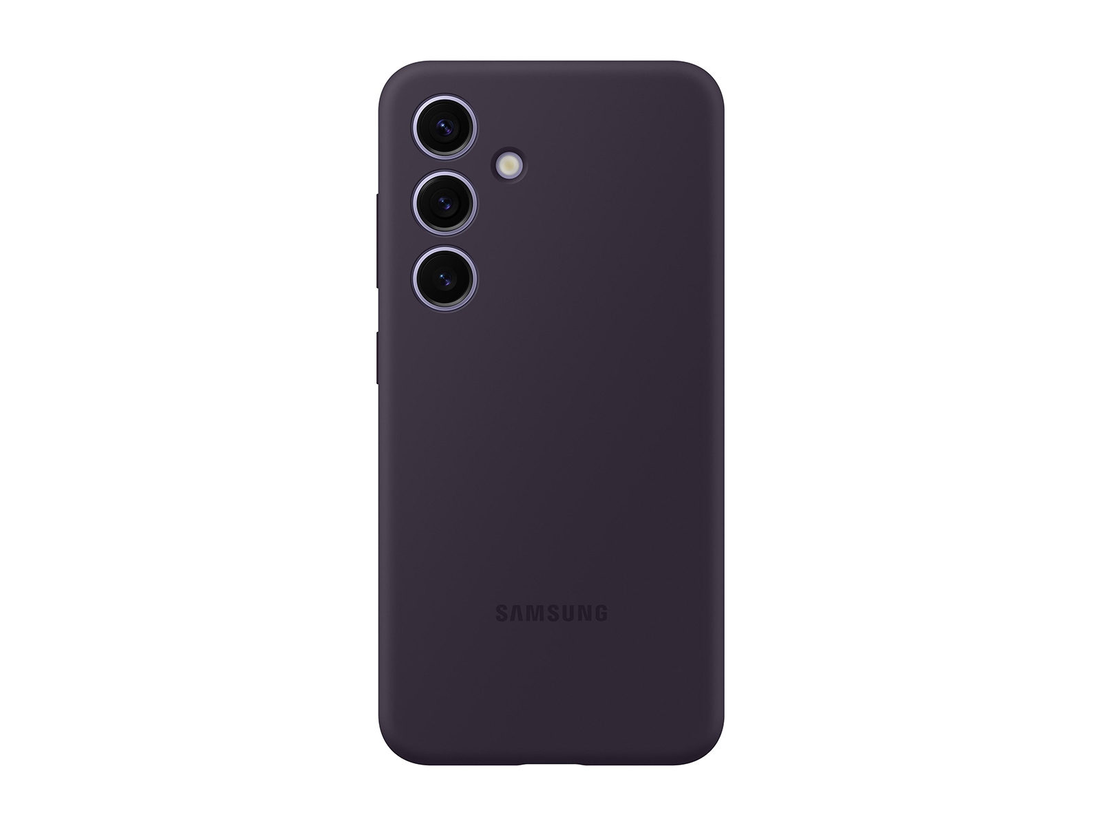 Galaxy S24 Silicone Case, Dark Violet