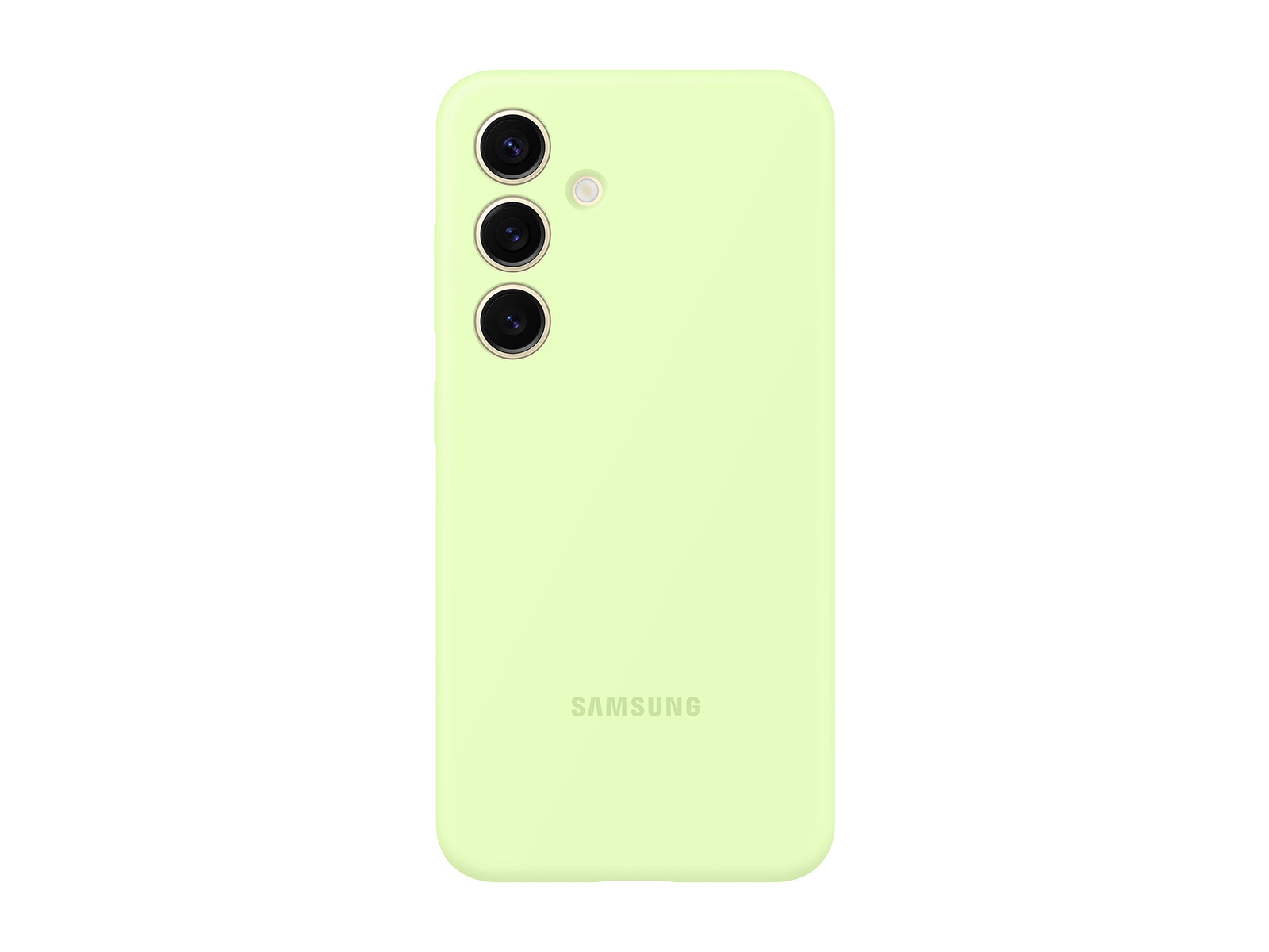 Galaxy S24 Silicone Case, Lime