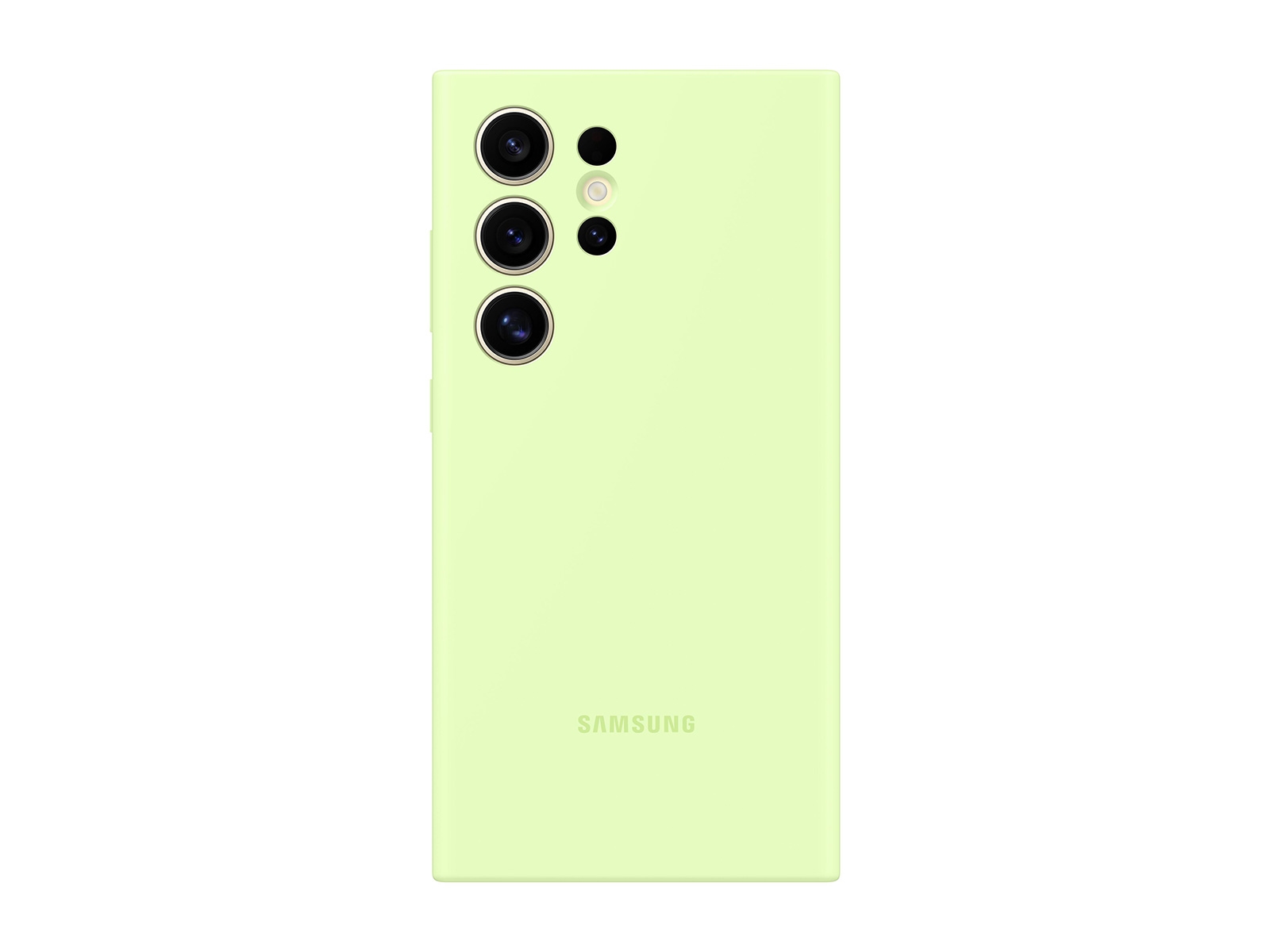Samsung Silicone Case Funda Silicona Verde para Galaxy S23 Ultra