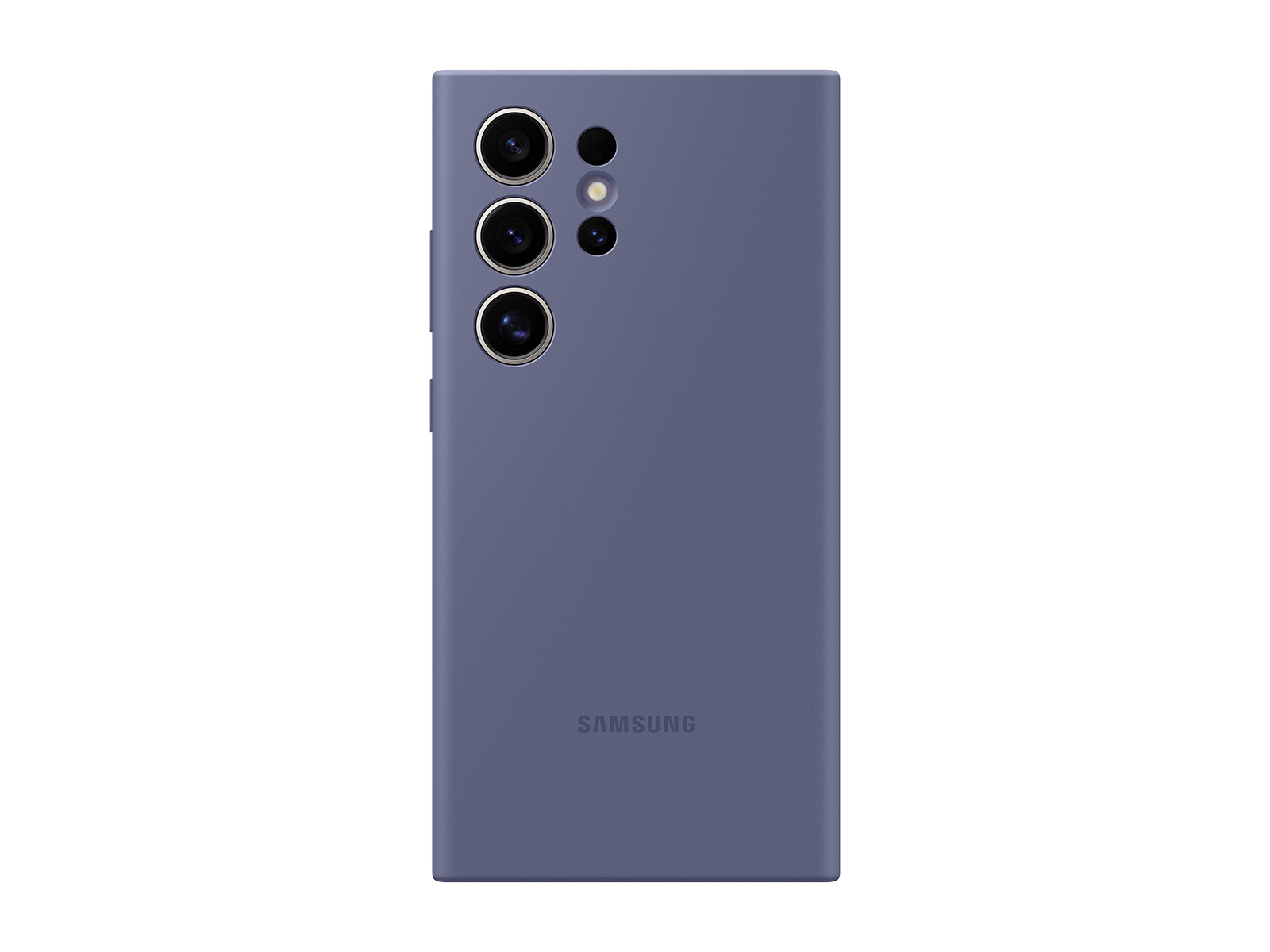 Samsung - Galaxy S24 Ultra Silicone Case - Violet