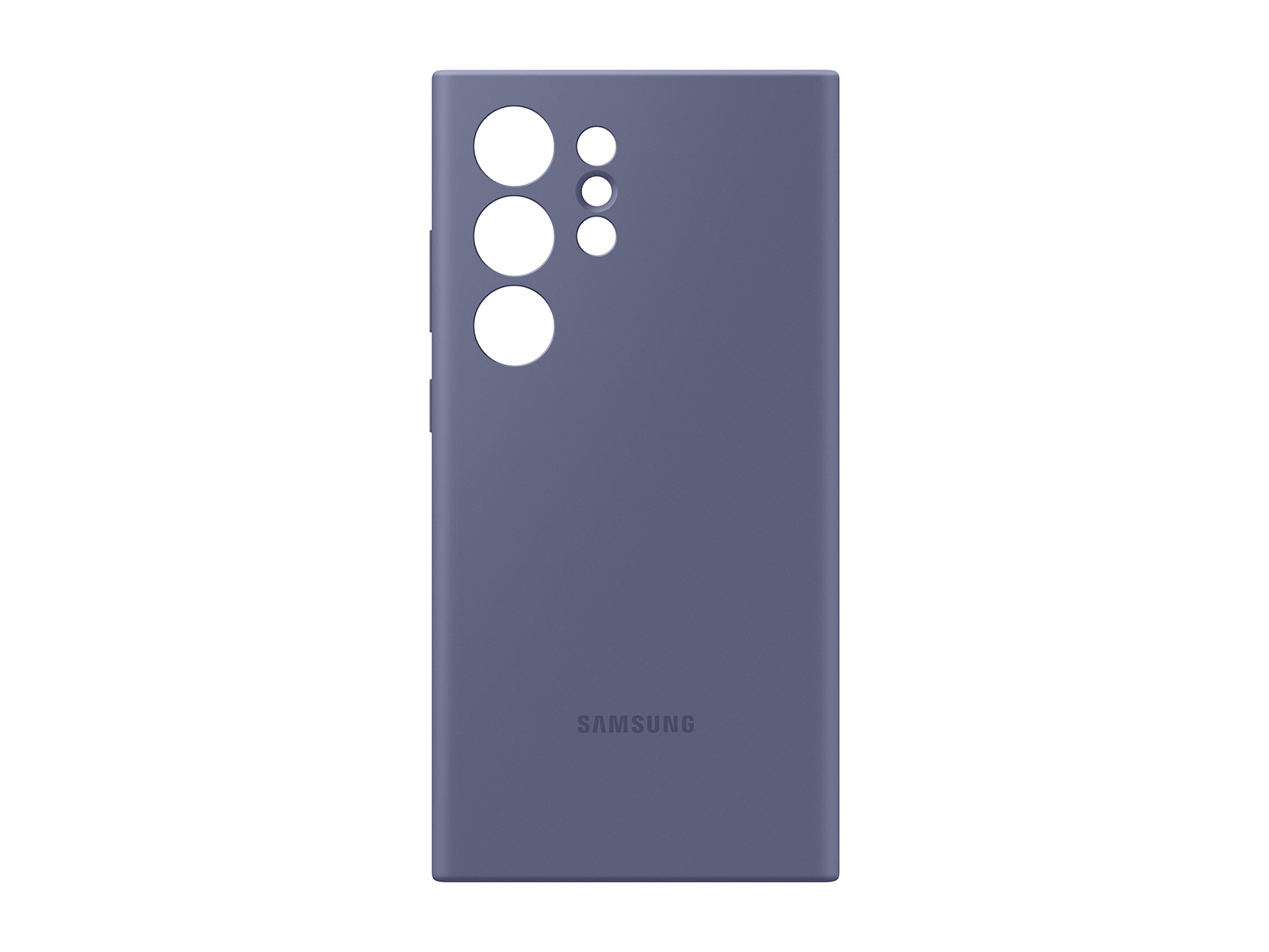 Samsung - Galaxy S24 Ultra Silicone Case - Violet