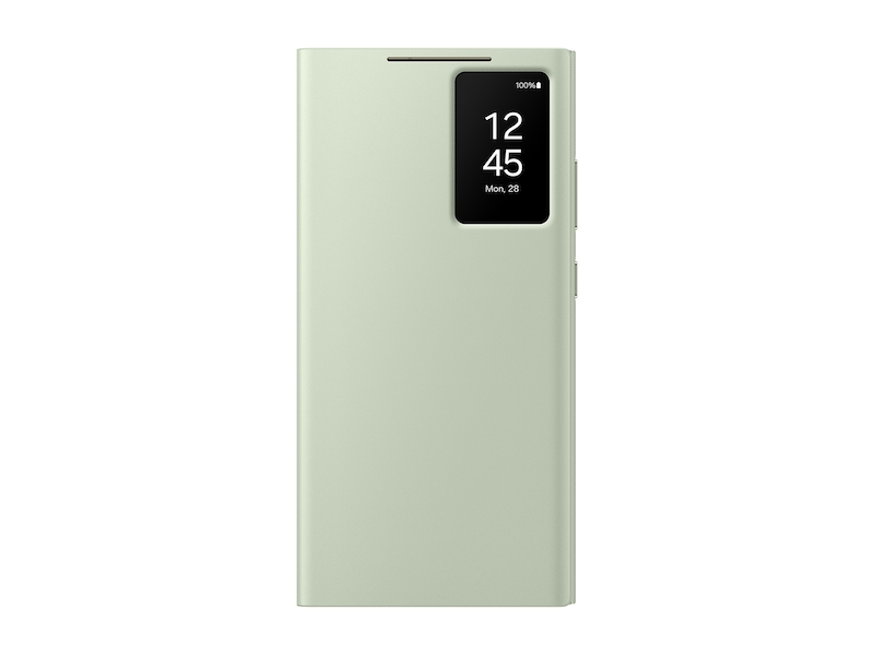 Galaxy S24 Ultra S-View Wallet Case, Light Green