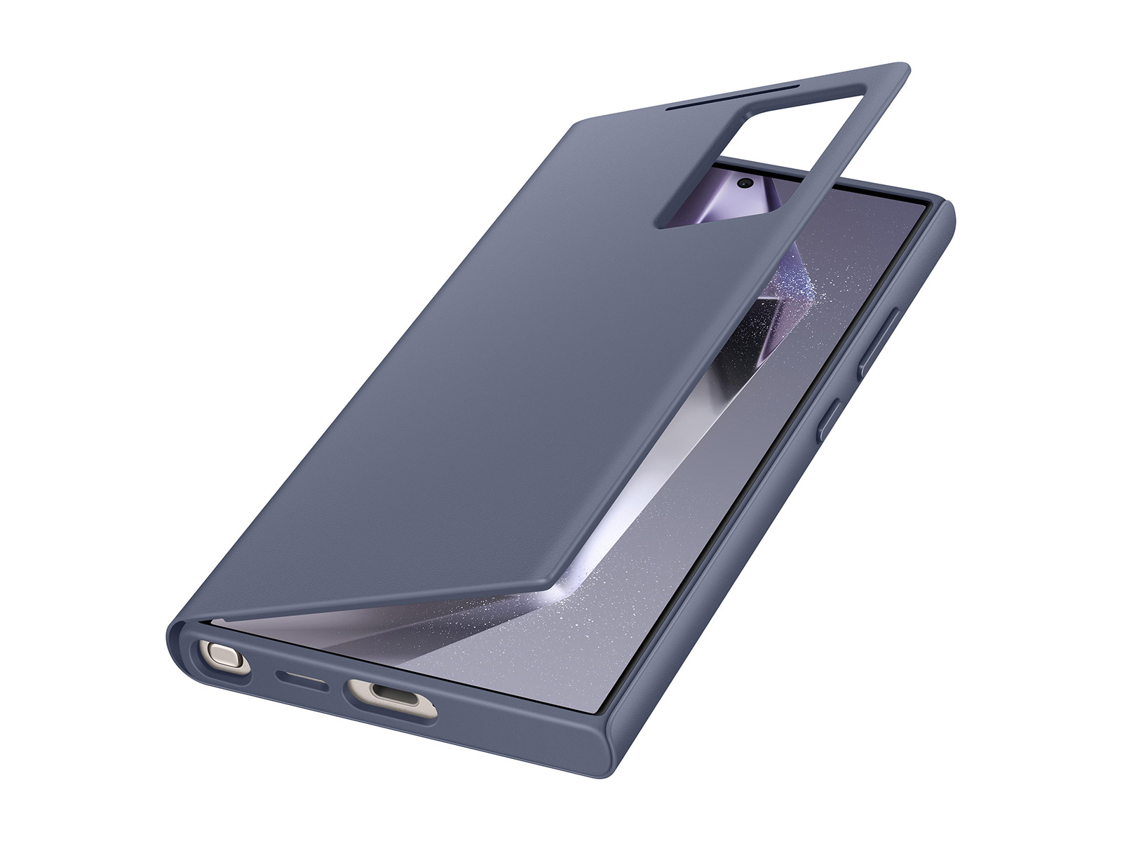 Thumbnail image of Galaxy S24 Ultra S-View Wallet Case, Violet
