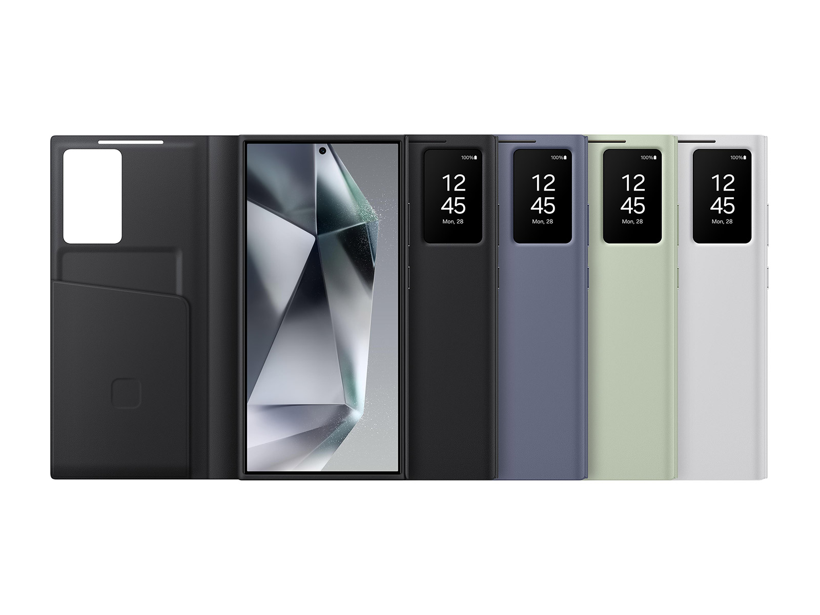 Wallet Case Galaxy Z Fold 5 Fold 4 Fold 3 Pu Faux Leather - Temu