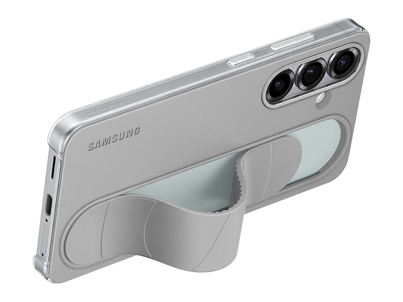 Thumbnail image of Galaxy S25 Standing Grip Case, Gray