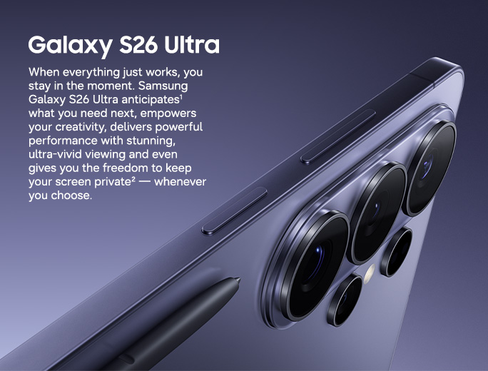 Buy Unlocked Galaxy S26 Ultra 512GB Violet Smartphone | Samsung US