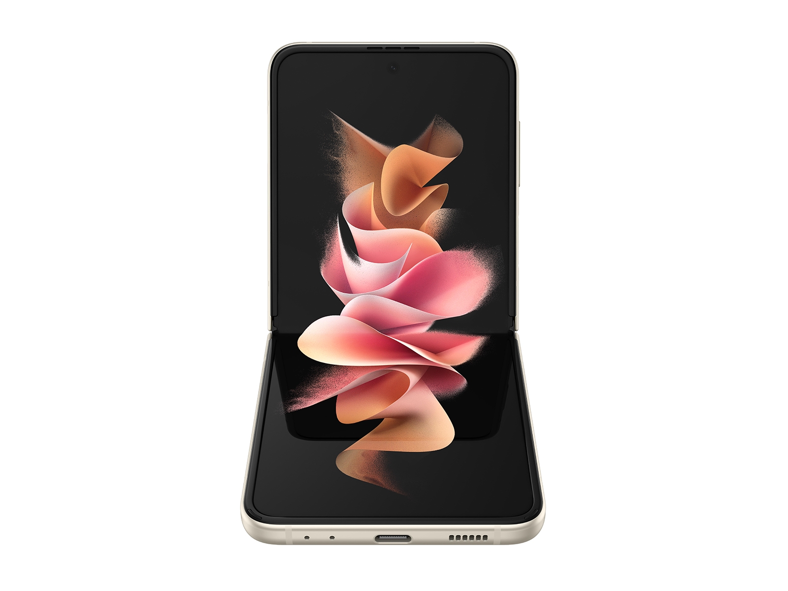 SM-F711UZEFXAA | Galaxy Z Flip3 5G 256GB (Unlocked) Cream 