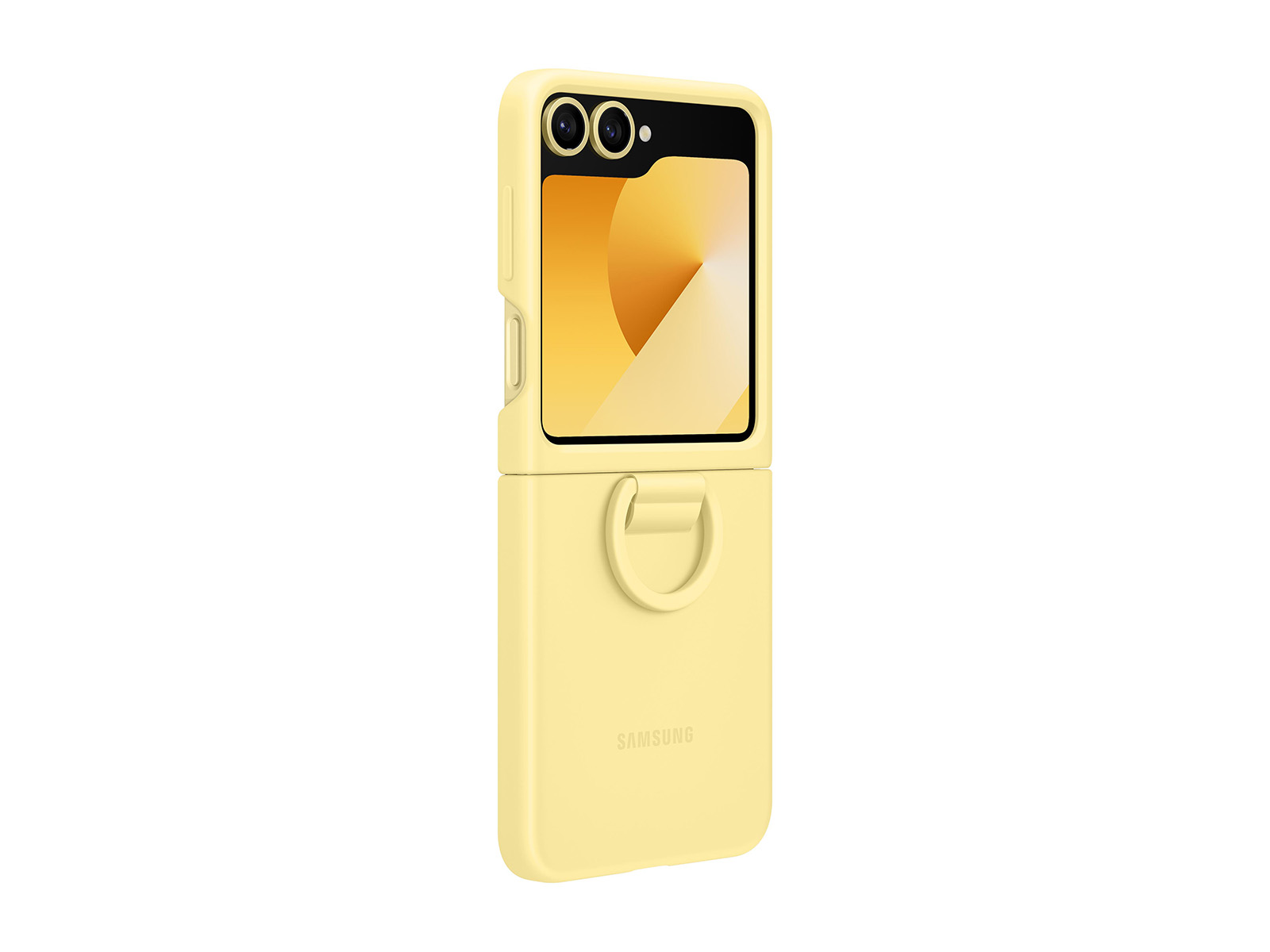 Thumbnail image of Galaxy Z Flip6 Silicone Case, Yellow