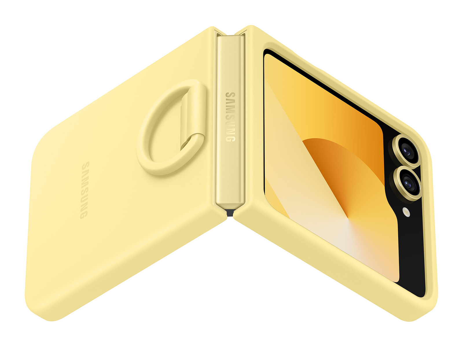 Thumbnail image of Galaxy Z Flip6 Silicone Case, Yellow