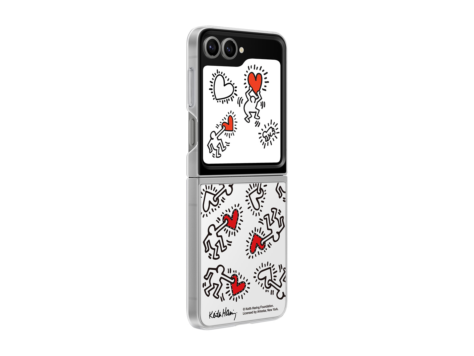 Thumbnail image of Galaxy Z Flip6 Flipsuit Case with LED, White