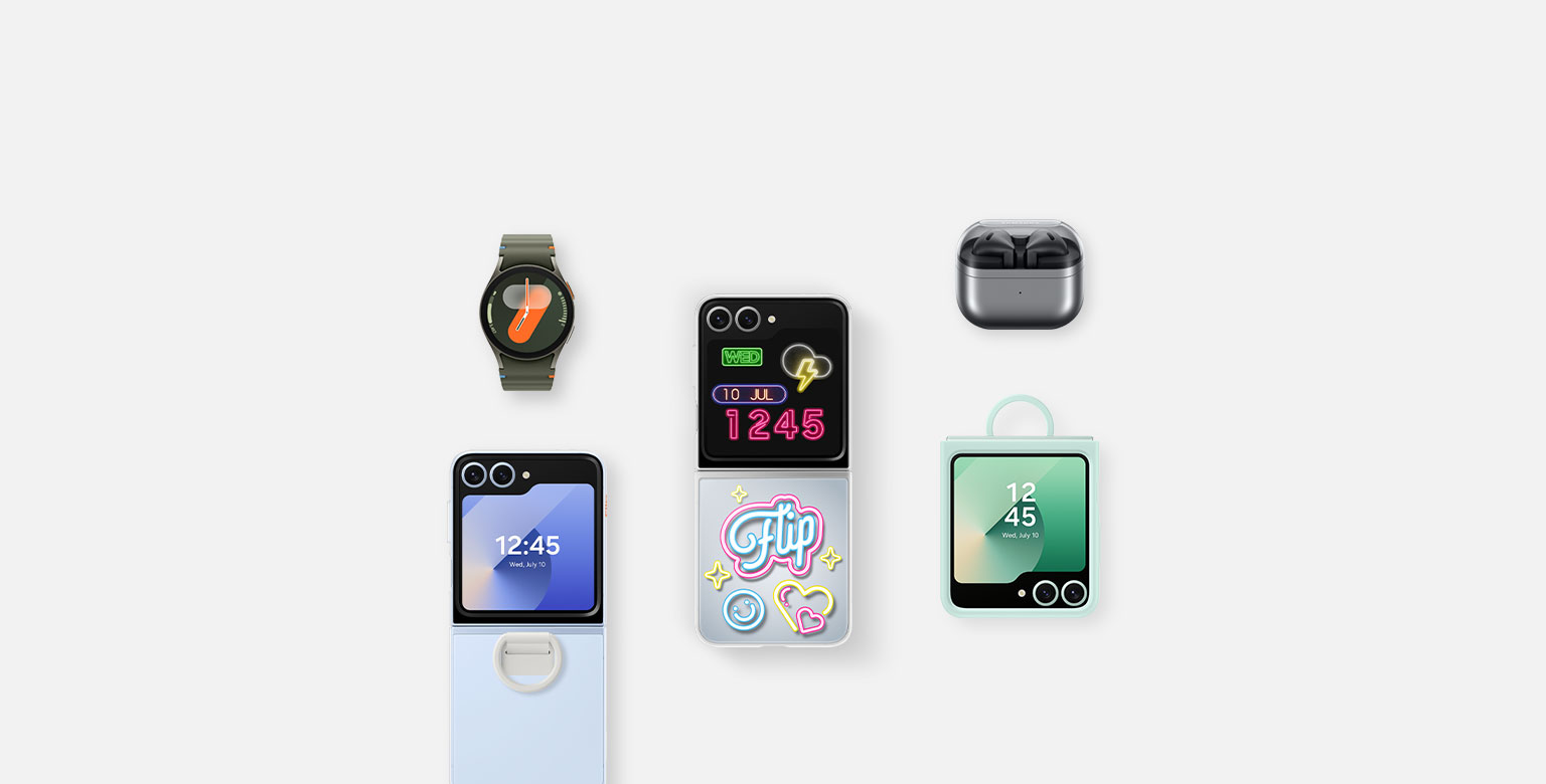 Samsung Galaxy Z Flip6/Watch8 Classicセット Flip Phone Accessories & Cases | Galaxy Z Flip6 | Samsung USA