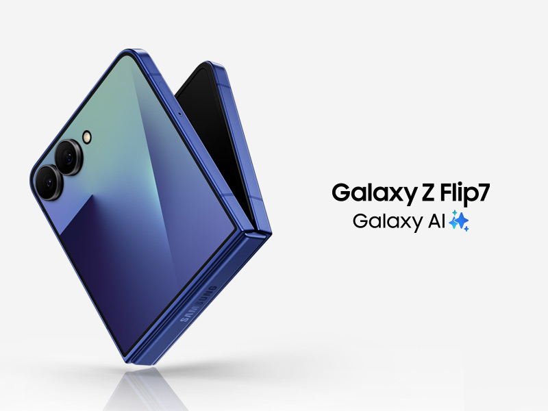 Galaxy Z Flip7 512GB | Blue Shadow Smartphone (Unlocked by