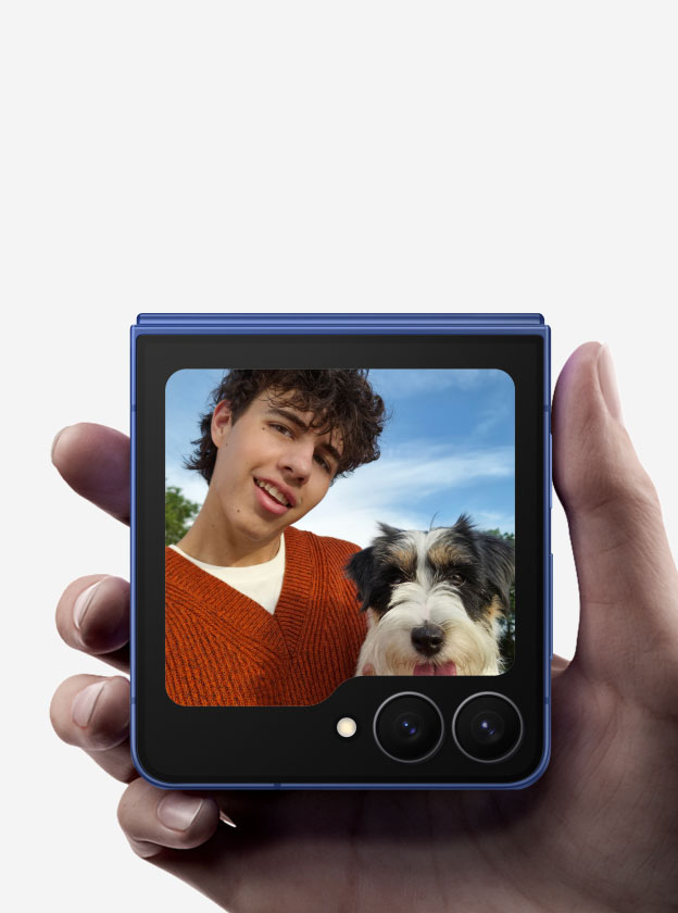 Smartphone Samsung Flip Selfie Camera Galaxy Z Flip7 AI Flip Phone