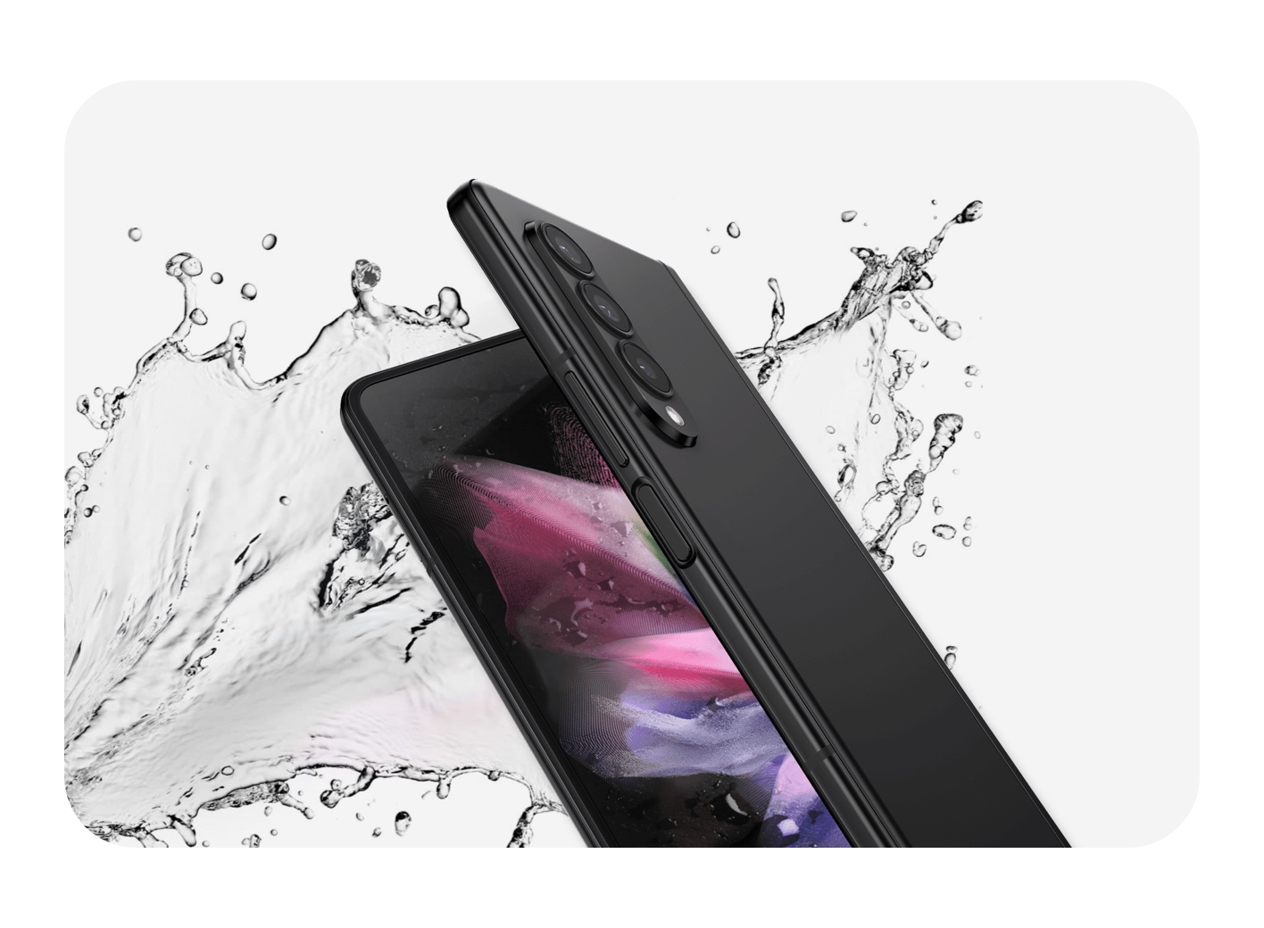 SM-F926UZKEXAA | Galaxy Z Fold3 5G 512GB (Unlocked) Phantom Black 