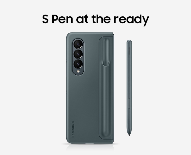 S Pen at the ready