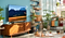 Crystal UHD in a bright living room with mountains on the screen