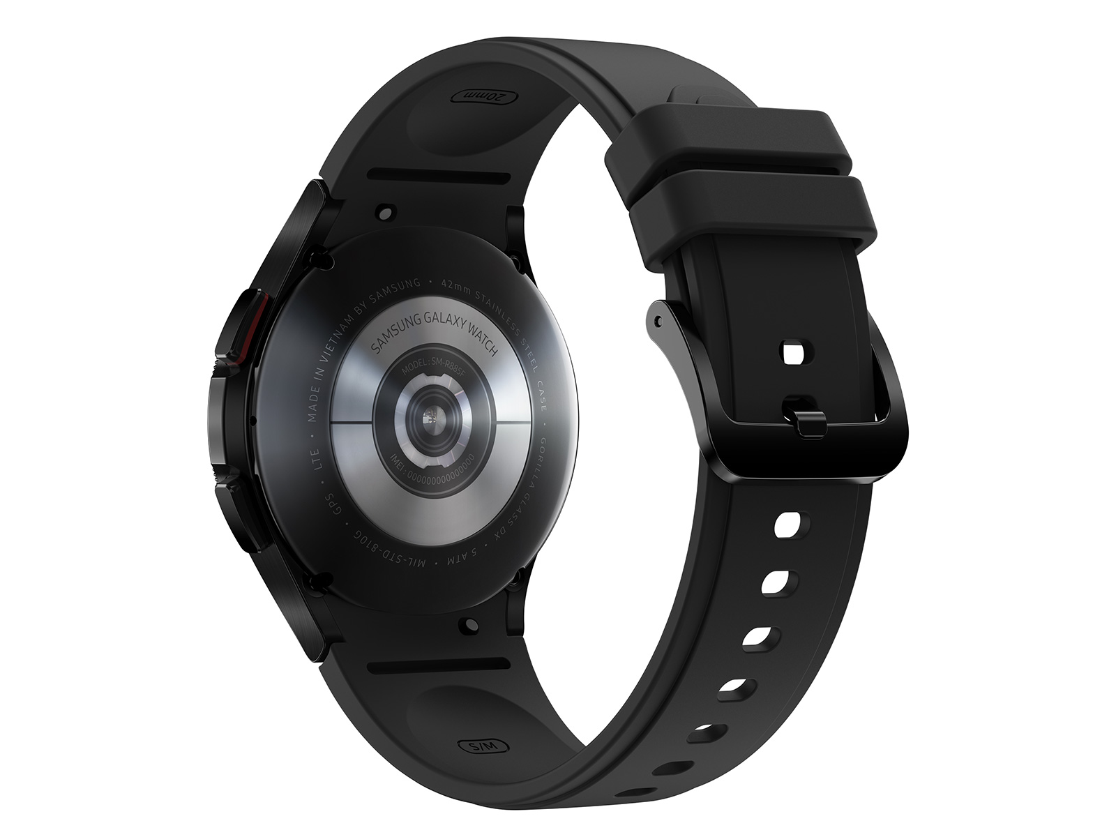 SM-R885UZKAXAA | Galaxy Watch4 Classic, 42mm, Black, LTE 