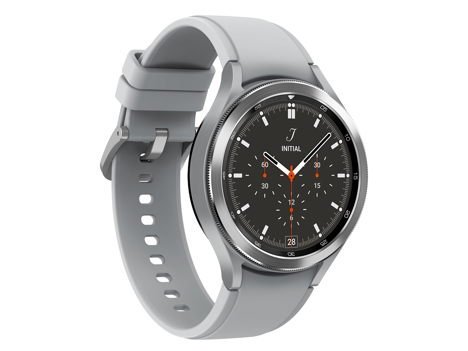SM-R890NZSAXAA | Galaxy Watch4 Classic, 46mm, Silver, Bluetooth
