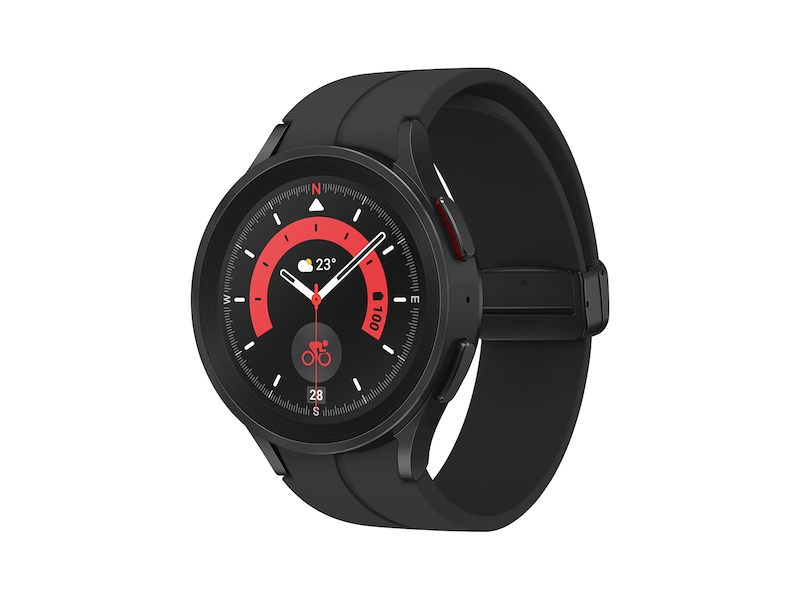 Galaxy Watch5 Pro, 45mm, Black Titanium, Bluetooth