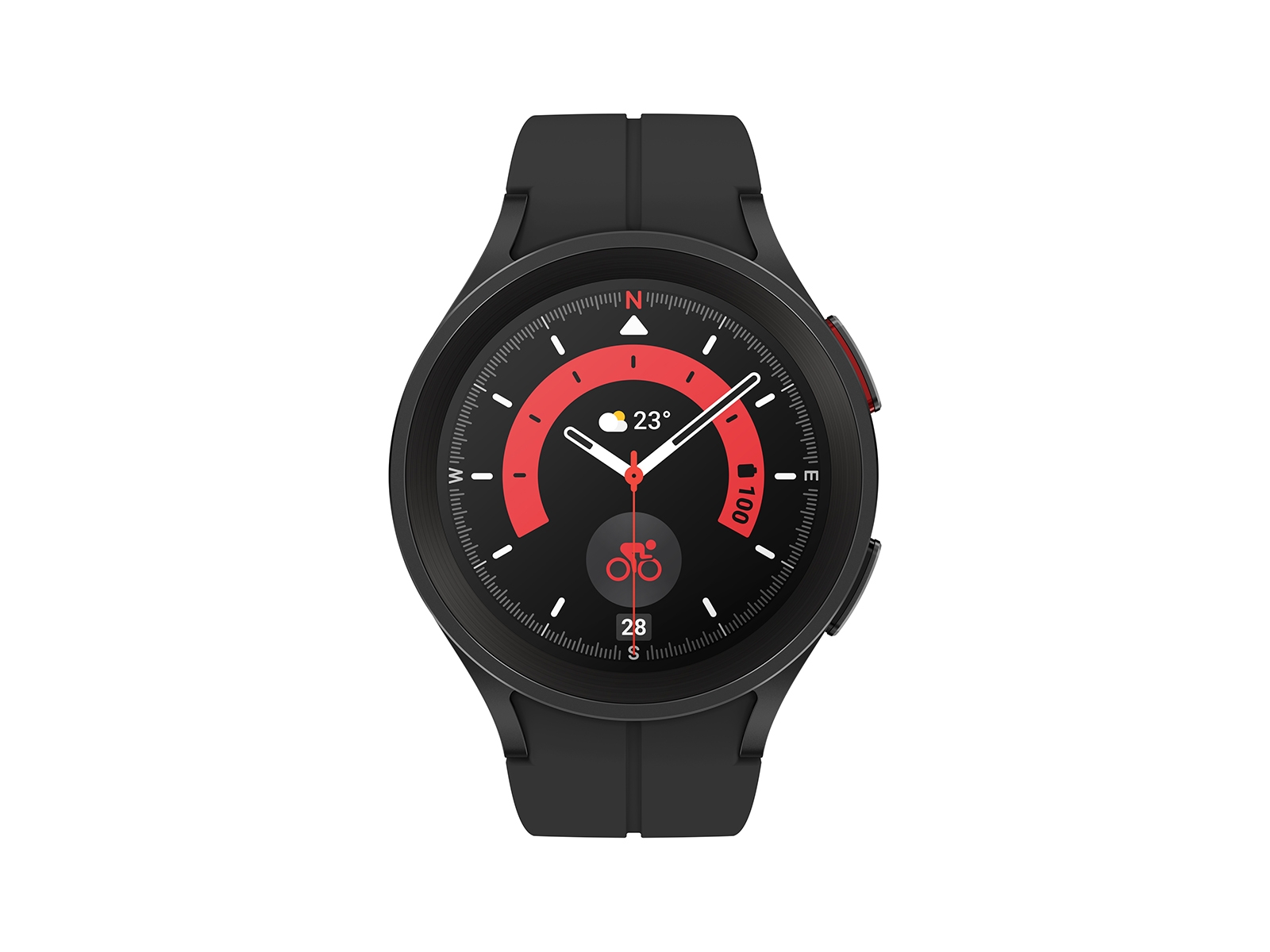 SM-R920NZKAXAA | Galaxy Watch5 Pro, 45mm, Black Titanium