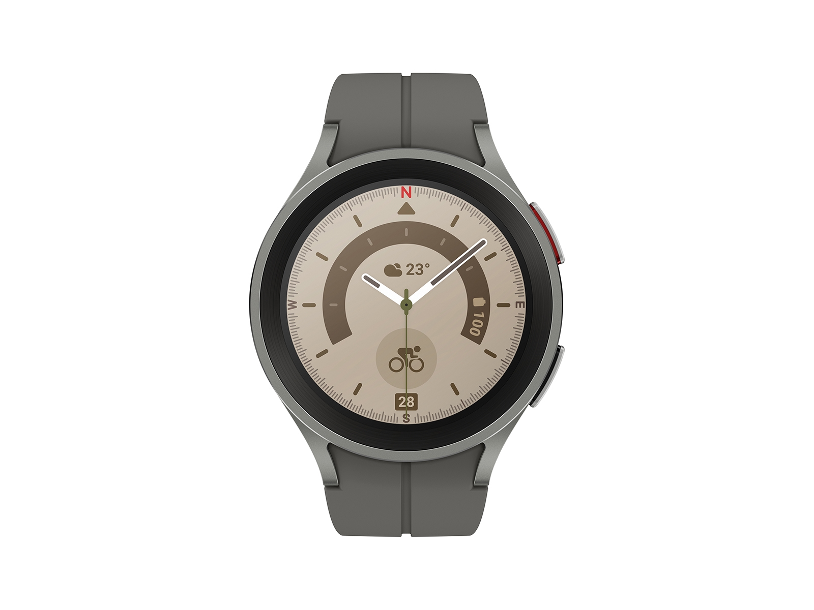 SM-R925UZTAXAA | Galaxy Watch5 Pro, 45mm, Gray Titanium, LTE 