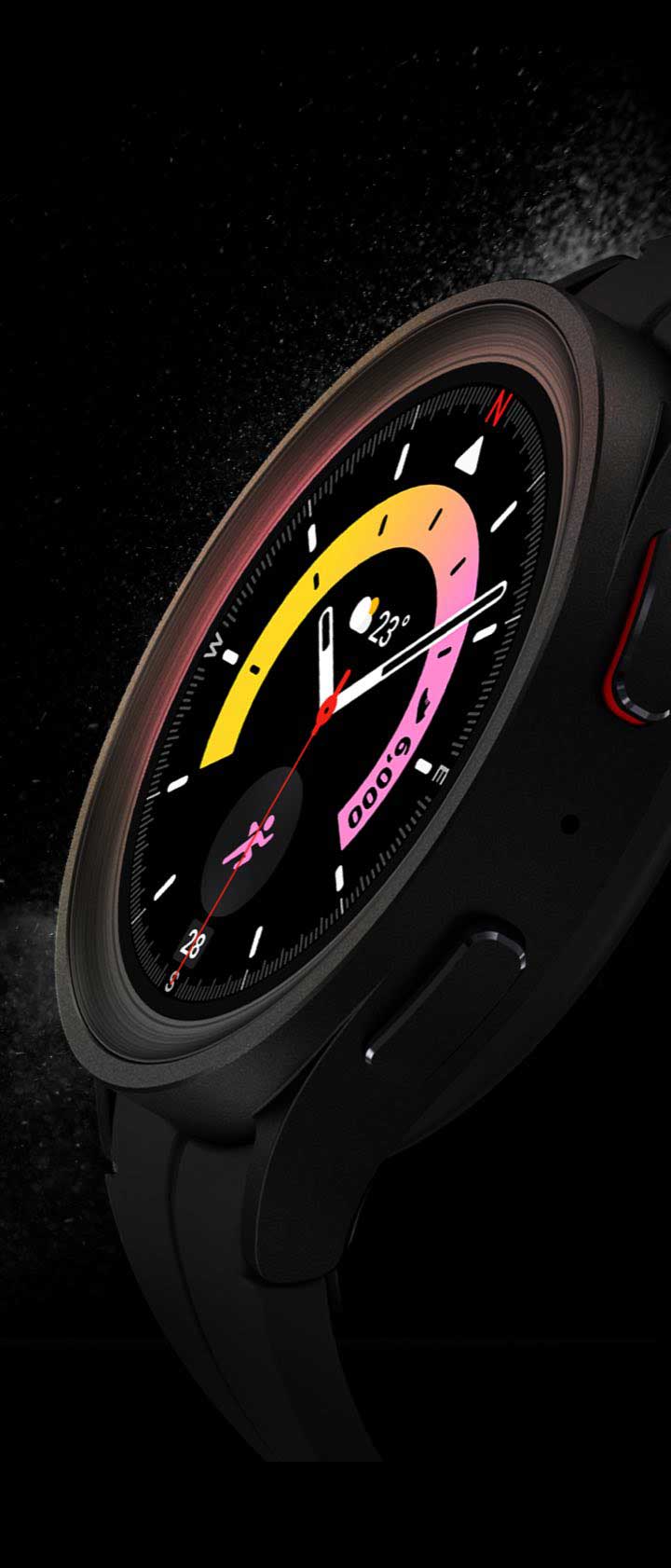 Samsung Galaxy Watch – Montre intelligente - Version Import : :  High-Tech