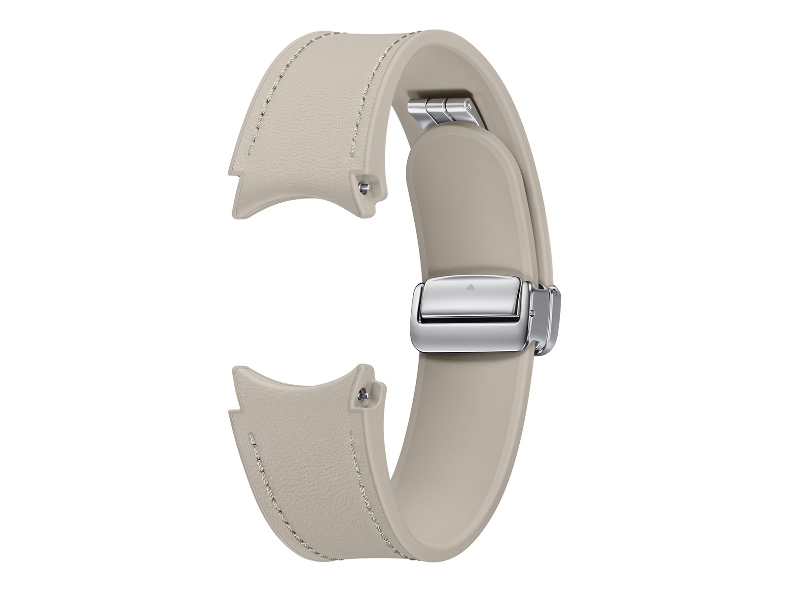 Galaxy Watch D-Buckle Hybrid Eco-Leather Accessories Samsung | Mobile - ET-SHR94LAEGUJ Etoupe US Band, M/L