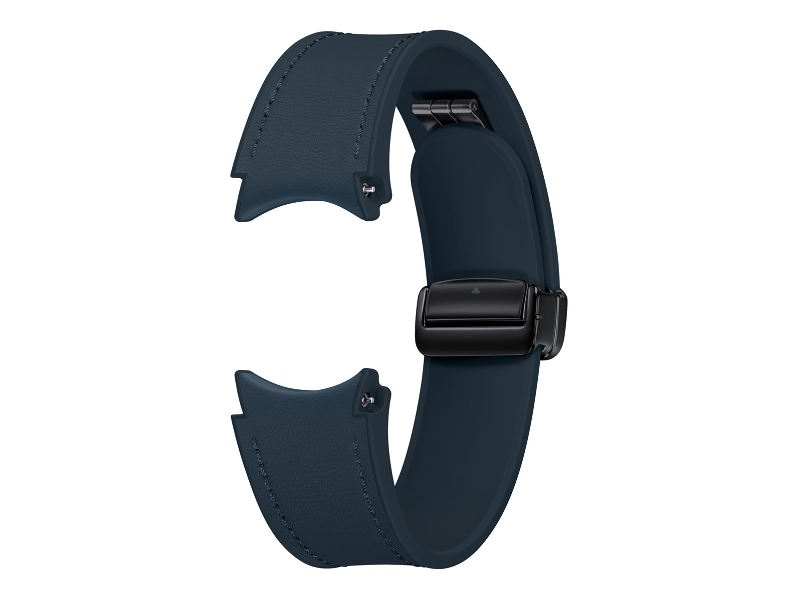 Galaxy Watch D-Buckle Hybrid - Mobile | M/L, Eco-Leather Accessories Band, Samsung ET-SHR94LNEGUJ US Indigo