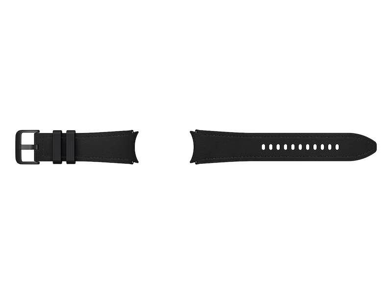 Galaxy Watch Hybrid Eco-Leather T-Buckle Band, M/L, Black Mobile  Accessories - ET-SHR96LBEGUJ | Samsung US